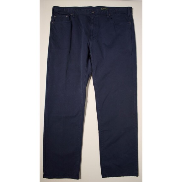 NWT Orvis 5-Pocket 100% Cotton Twill Pant Jeans Straight Leg Navy Blue Men 42x32 - Picture 3 of 9
